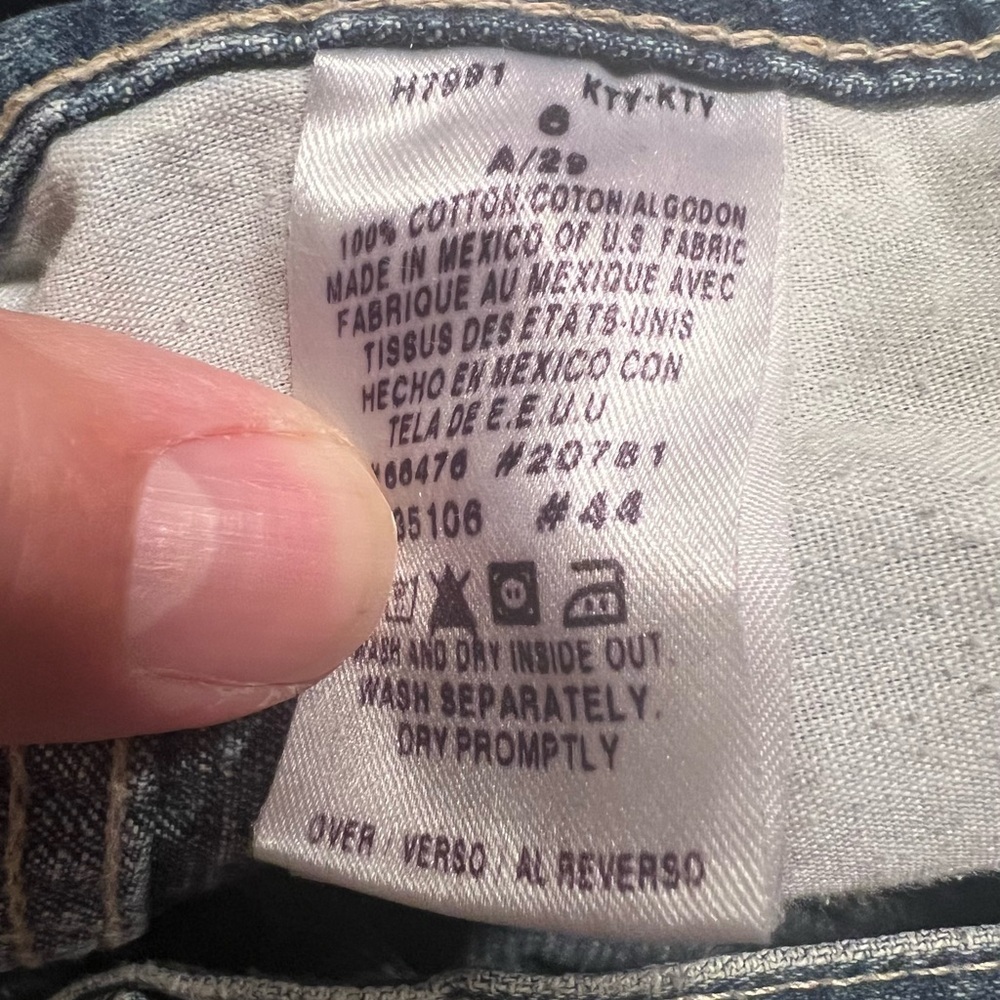 EUC VINTAGE Women's Tommy Hilfiger Size 6 27" Inseam Jean 🔥🔥(C1) - Picture 6 of 10